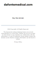Mobile Screenshot of dafontemedical.com